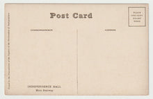 Load image into Gallery viewer, Independence Hall - Stairway (Where the President of Congress Sat), Philadelphia, Pennsylvania, USA - Vintage Original Postcard # 1634 - New - Early 1900's
