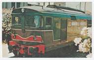 Locomotive (Diesel - Electric), Italy Vintage Original Postcard # 1635 - New - 1980's