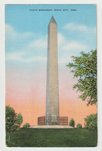 Load image into Gallery viewer, Floyd Monument, Sioux City, Iowa, USA Vintage Original Postcard # 1666 - New - 1940's

