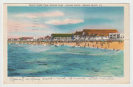 Seaside Park, Virginia Beach, Virginia, USA (Beach Scene) Vintage Original Postcard # 1667 - Post Marked April 27, 1938