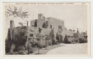 Stanford University, California, USA (Home of Herbert Hoover) Vintage Original Postcard # 1678 - Post Marked July 22, 1929