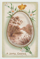 A Joyful Easter Vintage Original Postcard # 1799 - Post Marked April 13, 1911