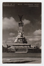 Load image into Gallery viewer, Statue of Independence, Guadalajara, Mexico Vintage Original Postcard # 1748 - New - 1960's
