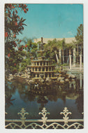 Kapok Tree Inn, Clearwater, Florida, USA (Fountain) Vintage Original Postcard # 1751 - Post Marked August 6, 1970