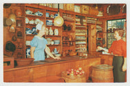 Miner Grant's General Store, Stafford, Connecticut, USA Vintage Original Postcard # 1753 - New - 1970's