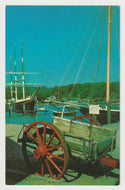 Mystic Seaport, Mystic, Connecticut, USA Vintage Original Postcard # 1754 - New - 1970's