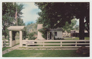 Herbert Hoover Birthplace, West Branch, Iowa, USA Vintage Original Postcard # 1757 - New - 1960's