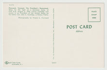 Load image into Gallery viewer, President Calvin C. Coolidge's Homestead, Plymouth, Vermont, USA Vintage Original Postcard # 1765 - New - 1960's
