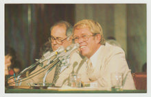 Load image into Gallery viewer, Billy Carter with the Senate Committee (Regarding Libya), USA - Vintage Original Postcard # 1769 - New - 1980's
