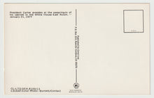 Load image into Gallery viewer, U.S. President Jimmy Carter's Swearing-in of his Cabinet, USA - Vintage Original Postcard # 1775 - New - January 20, 1977
