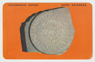 Aztec Calendar Stone - Museum of Anthropology, Mexico Vintage Original Postcard # 1797 - New - 1960's