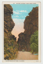 Load image into Gallery viewer, Bear Creek Canon, Denver Mountain Parks, Colorado, USA Vintage Original Postcard # 1838 - New - 1950&#39;s
