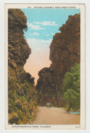 Bear Creek Canon, Denver Mountain Parks, Colorado, USA Vintage Original Postcard # 1838 - New - 1950's