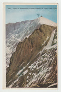 Bottomless Pit, Pike's Peak, Colorado, USA Vintage Original Postcard # 1841 - New - 1960's