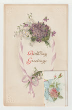 Load image into Gallery viewer, Birthday Greetings - Vintage Original Postcard # 1912 - New - Early 1900's - NM
