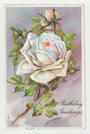 Birthday Greetings - Vintage Original Postcard # 1920 - Hand Written May 11, 1910 - VG