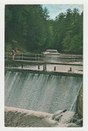 Mirror Lake Dam, Dells of the Wisconsin, Wisconsin, USA - Vintage Original Postcard # 1933 - New - 1970's