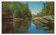 The Narrows, Dells of the Wisconsin, Wisconsin, USA - Vintage Original Postcard # 1934 - New - 1970's