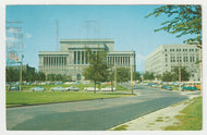 Mac Arthur Square, Milwaukee, Wisconsin, USA - Vintage Original Postcard # 1936 - Post Marked March 1. 1956