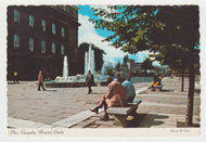 Vauquelin Place, Montreal, Quebec, Canada Vintage Original Postcard # 1945 - Post Marked October 10, 1983 - VG