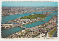 Saint Helen's Island, Quebec, Canada Vintage Original Postcard # 1948 - Post Marked October 7, 1983 - VG