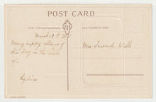 Load image into Gallery viewer, A Happy Birthday - Vintage Original Postcard # 1965 - Hand Written Date March 31. 1915 - VG
