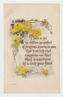 A Truly Great Friend - Vintage Original Postcard # 1971 - New - Early 1900's - VG