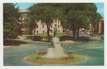 Load image into Gallery viewer, Soldiers' Monument &amp; Library, Lynn, USA - Vintage Original Postcard # 1984 - New, 1960's - NM
