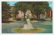 Soldiers' Monument & Library, Lynn, USA - Vintage Original Postcard # 1984 - New, 1960's - NM