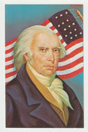 US President James Madison - Vintage Original Postcard # 2003 - New, 1980's - NM