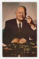 US President Herbert Hoover - Vintage Original Postcard # 2005 - New, 1980's - NM
