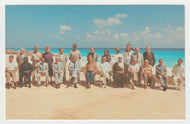 President Ronald Reagan - North-South Summit, Cancun, Mexico - Vintage Original Postcard # 2007 - New, 1980's - NM