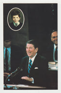 President Ronald Reagan - Get Well Soon - Vintage Original Postcard # 2011 - New, 1980's - NM