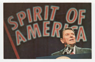 President Ronald Reagan - Special Magic Touch - Vintage Original Postcard # 2012 - New, 1980's - NM