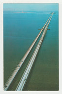 Gandy Bridge, St. Petersburg, Florida, USA - Vintage Original Postcard # 2015 - New, 1970's - MT
