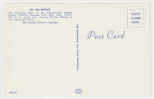 Load image into Gallery viewer, Ivy lea Bridge, (Ontario, Canada - New York, USA) - Vintage Original Postcard # 2022 - New, 1970's - MT
