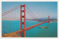 Golden Gate Bridge, San Francisco, USA - Vintage Original Postcard # 2028 - New - 1970's Mint