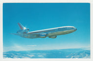 Wardair Canada - McDonnell Douglas DC-10-30, Airways, Canada - Vintage Original Postcard # 2033 - Post Marked October 10, 1983 - VG