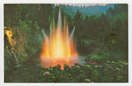 Butchart Gardens, Victoria, British Columbia, Canada - Vintage Original Postcard # 2039 - Post Marked October 18, 1983 - VG