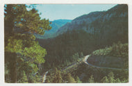 Oak Creek Canyon, Arizona, USA Vintage Original Postcard # 2058 - Post Marked August 30, 1958 - VG