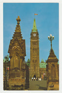 Parliament Hill, Ottawa, Ontario, Canada Vintage Original Postcard # 2061 - New - 1970's - Mint