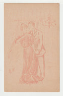 The Dance (Unknown) Vintage Original Postcard # 2063 - New - 1950's - NM