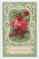 A Happy Birthday - Vintage Original Postcard # 2066 - Hand Written Date of July 18, 1911