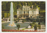 Royal Castle, Linderhof, Bavarian, Alps, Germany - Vintage Original Postcard # 2092 - Post Marked 1981