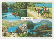 Killarney (Greetings), Ireland - Vintage Original Postcard # 2096 - Post Marked October 25, 1970