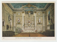 Load image into Gallery viewer, Our Lady of Victories Church, Quebec, Canada - Vintage Original Postcard # 2099 - New - 1960's - NM
