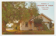 Birthplace of Richard Nixon, Yorba Linda, California, USA Vintage Original Postcard # 2119 - New - 1970's - NM