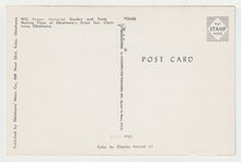 Load image into Gallery viewer, Will Rogers Memorial Gardens, Oklahoma, USA Vintage Original Postcard # 2133 - New - 1960's NM
