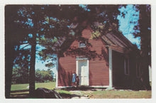 Load image into Gallery viewer, Little Red School House, South Sudbury, Massachusetts, USA Vintage Original Postcard # 2136 - New - 1960's - VG

