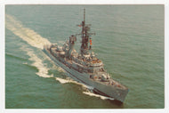 USS Claude V. Ricketts Missile Destroyer, Camden, New Jersey, USA - Vintage Original Postcard # 2141 - New - 1970's - NM